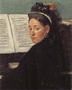 Edgar Degas Mlle Dihau at the Piano oil painting picture wholesale